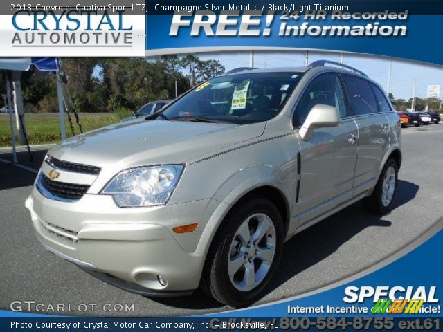 2013 Chevrolet Captiva Sport LTZ in Champagne Silver Metallic
