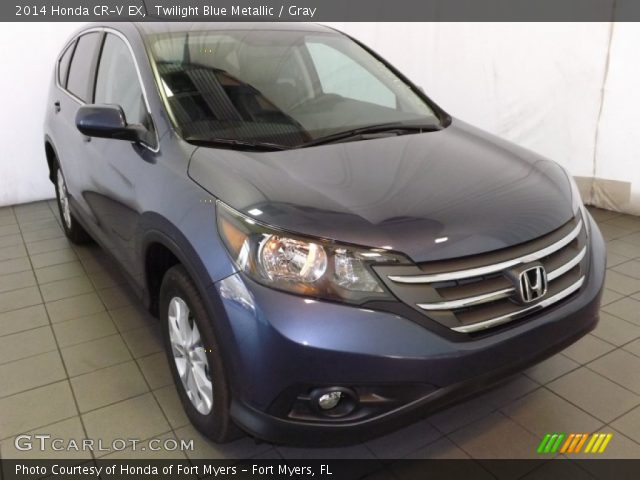 2014 Honda CR-V EX in Twilight Blue Metallic