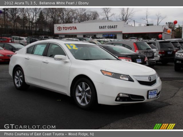 2012 Acura TL 3.5 in Bellanova White Pearl