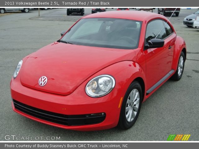 2013 Volkswagen Beetle 2.5L in Tornado Red