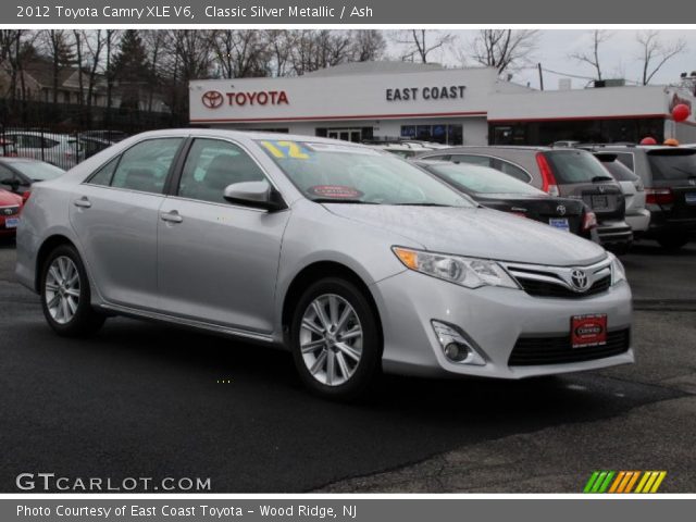 2012 Toyota Camry XLE V6 in Classic Silver Metallic