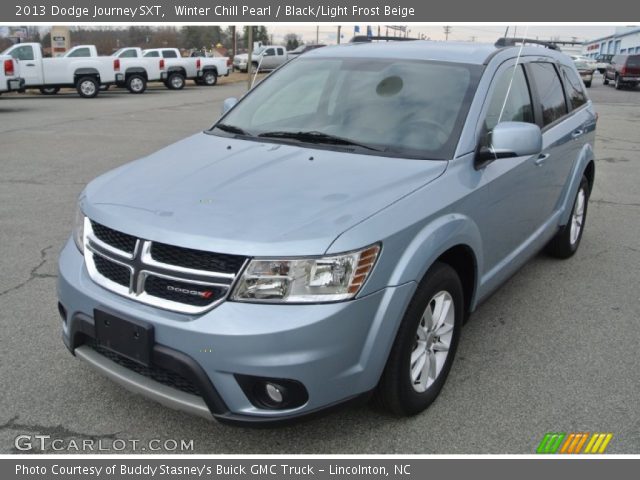 2013 Dodge Journey SXT in Winter Chill Pearl