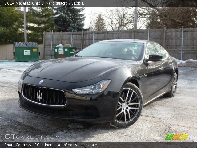 2014 Maserati Ghibli  in Nero (Black)