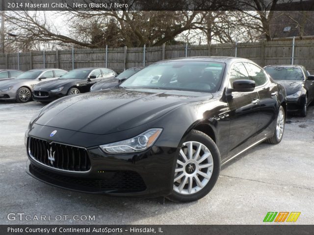 2014 Maserati Ghibli  in Nero (Black)