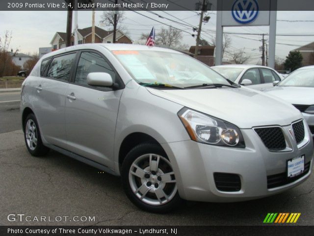 2009 Pontiac Vibe 2.4 in Liquid Platinum Metallic