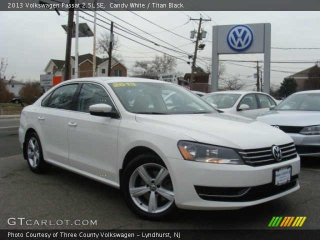 2013 Volkswagen Passat 2.5L SE in Candy White