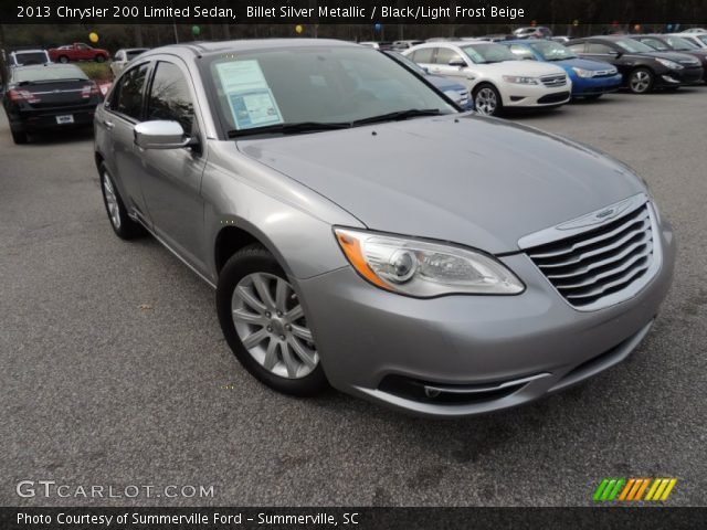 2013 Chrysler 200 Limited Sedan in Billet Silver Metallic