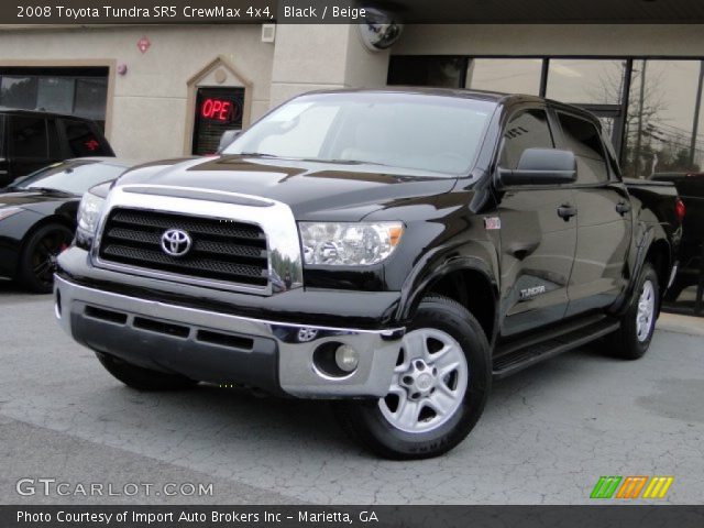 2008 Toyota Tundra SR5 CrewMax 4x4 in Black