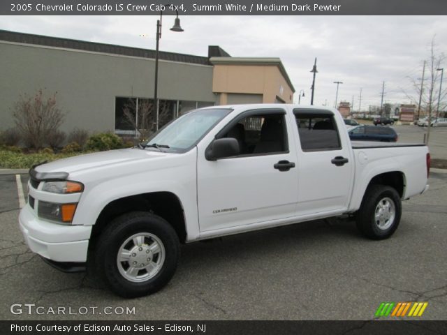 2005 Chevrolet Colorado LS Crew Cab 4x4 in Summit White