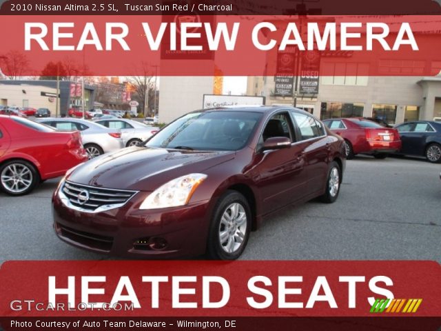 2010 Nissan Altima 2.5 SL in Tuscan Sun Red