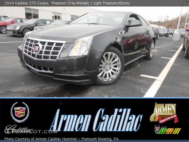 2014 Cadillac CTS Coupe in Phantom Gray Metallic