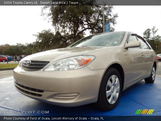 2004 Toyota Camry LE in Desert Sand Mica