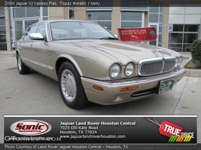 2000 Jaguar XJ Vanden Plas in Topaz Metallic