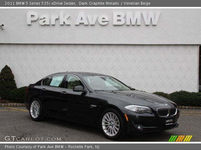 2011 BMW 5 Series 535i xDrive Sedan in Dark Graphite Metallic