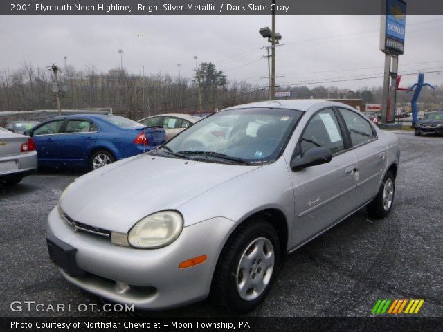 2001 Plymouth Neon Highline in Bright Silver Metallic