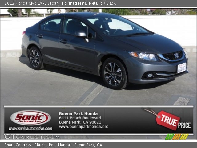 2013 Honda Civic EX-L Sedan in Polished Metal Metallic