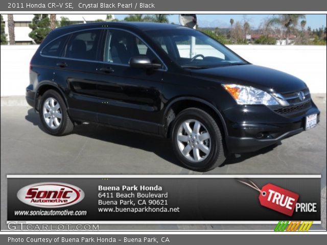 2011 Honda CR-V SE in Crystal Black Pearl