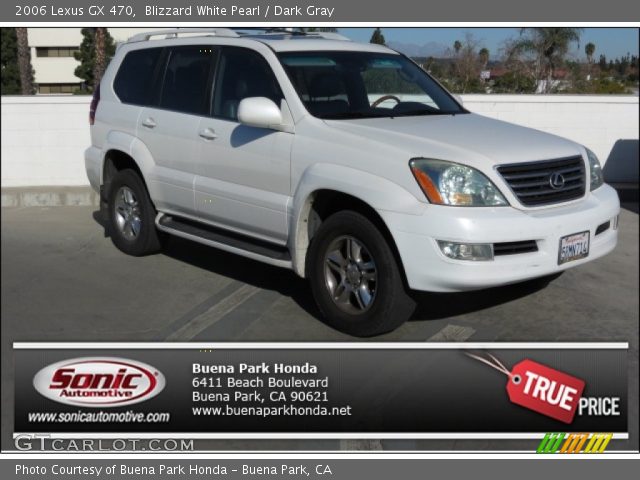 2006 Lexus GX 470 in Blizzard White Pearl