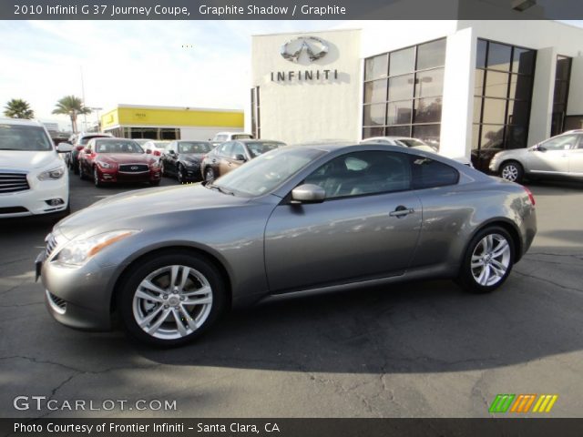 2010 Infiniti G 37 Journey Coupe in Graphite Shadow