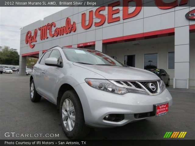 2012 Nissan Murano SL AWD in Brilliant Silver