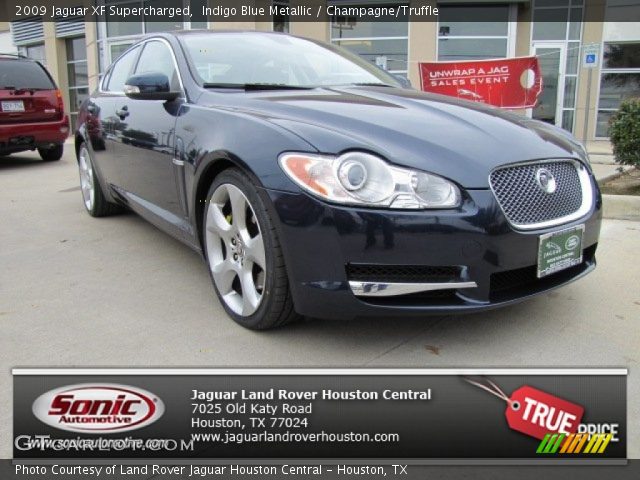 2009 Jaguar XF Supercharged in Indigo Blue Metallic