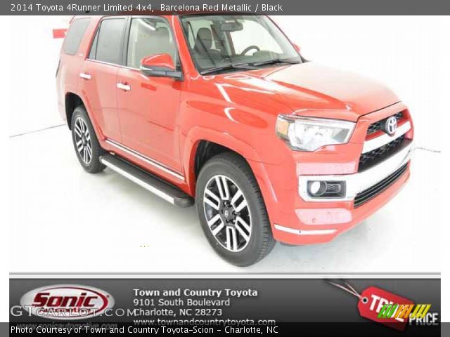 2014 Toyota 4Runner Limited 4x4 in Barcelona Red Metallic