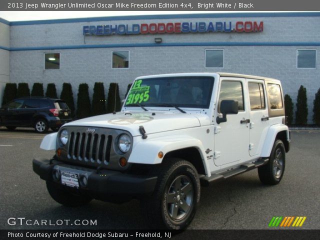 2013 Jeep Wrangler Unlimited Oscar Mike Freedom Edition 4x4 in Bright White