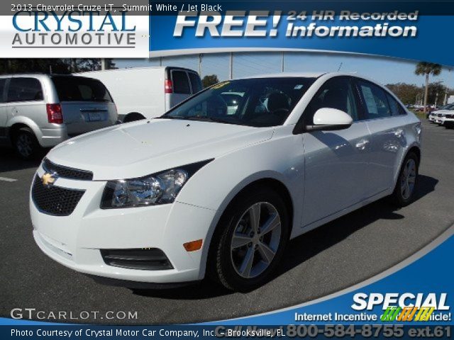 2013 Chevrolet Cruze LT in Summit White