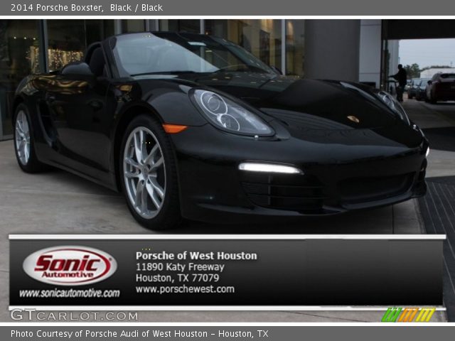 2014 Porsche Boxster  in Black