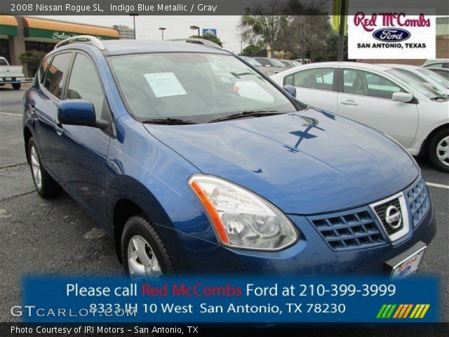 2008 Nissan Rogue SL in Indigo Blue Metallic