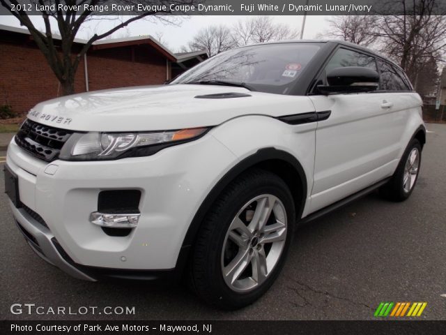 2012 Land Rover Range Rover Evoque Coupe Dynamic in Fuji White