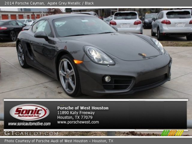 2014 Porsche Cayman  in Agate Grey Metallic