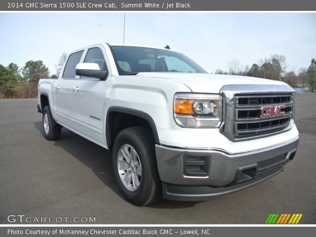 2014 GMC Sierra 1500 SLE Crew Cab in Summit White