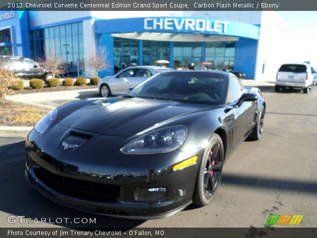 2012 Chevrolet Corvette Centennial Edition Grand Sport Coupe in Carbon Flash Metallic