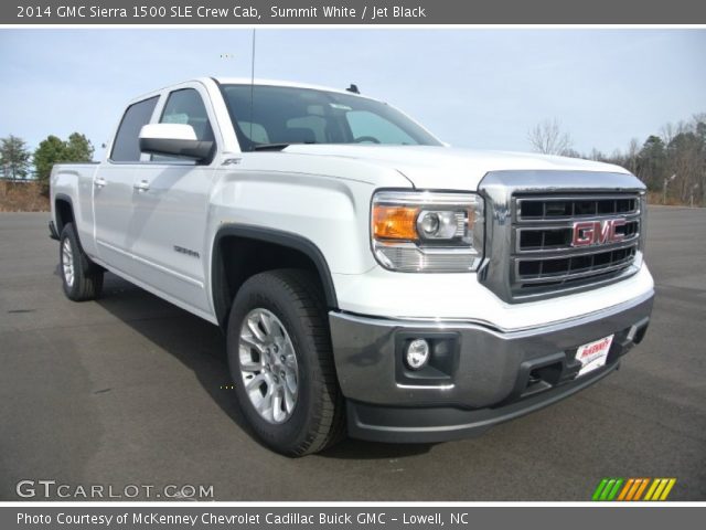 2014 GMC Sierra 1500 SLE Crew Cab in Summit White