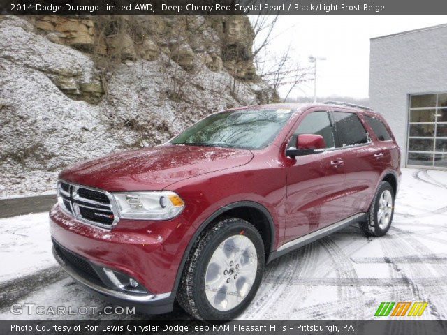 2014 Dodge Durango Limited AWD in Deep Cherry Red Crystal Pearl