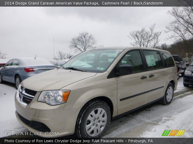 2014 Dodge Grand Caravan American Value Package in Cashmere Pearl