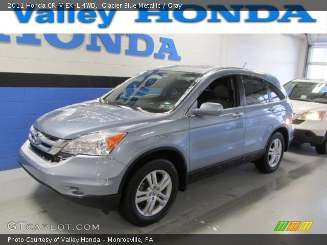 2011 Honda CR-V EX-L 4WD in Glacier Blue Metallic