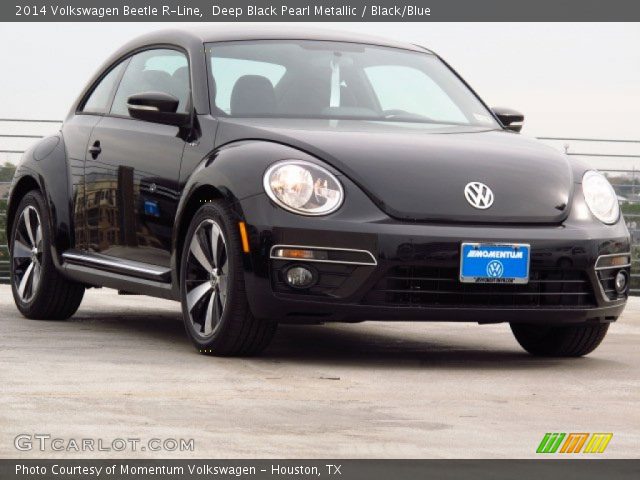 2014 Volkswagen Beetle R-Line in Deep Black Pearl Metallic