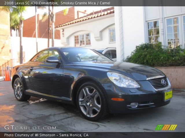 2008 Lexus SC 430 Convertible in Smokey Granite Mica