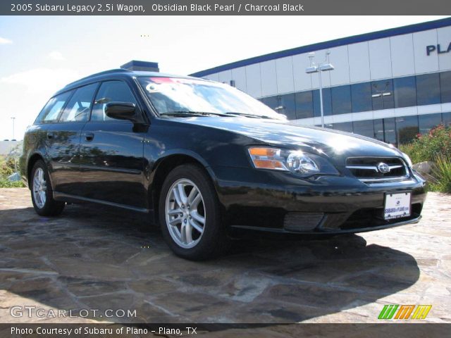 2005 Subaru Legacy 2.5i Wagon in Obsidian Black Pearl