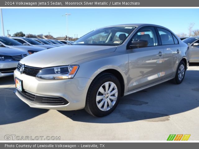 2014 Volkswagen Jetta S Sedan in Moonrock Silver Metallic