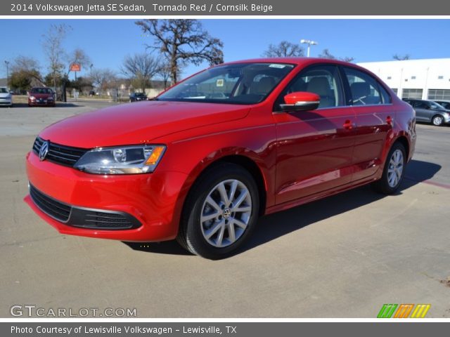 2014 Volkswagen Jetta SE Sedan in Tornado Red