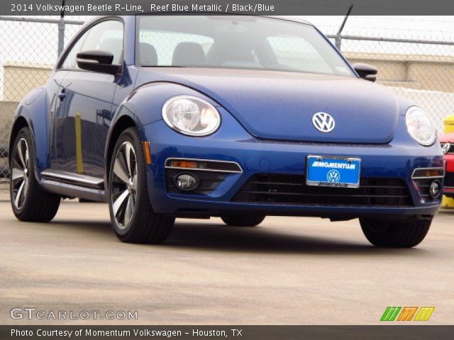 2014 Volkswagen Beetle R-Line in Reef Blue Metallic