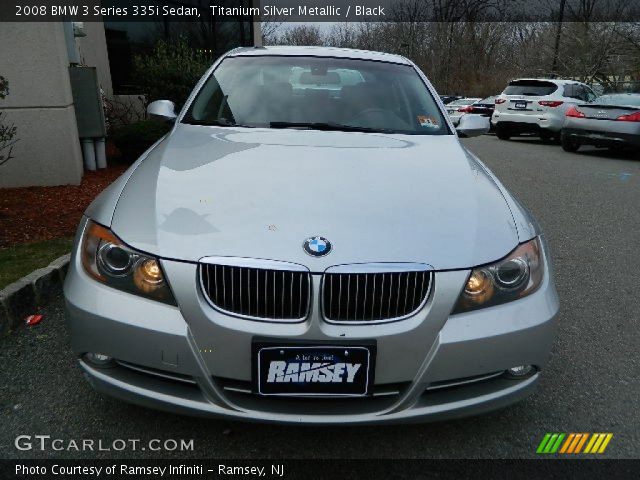 2008 BMW 3 Series 335i Sedan in Titanium Silver Metallic