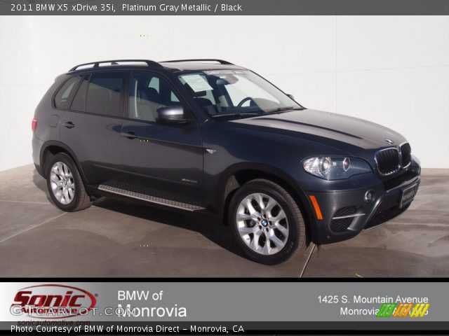 2011 BMW X5 xDrive 35i in Platinum Gray Metallic