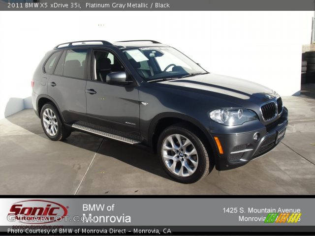 2011 BMW X5 xDrive 35i in Platinum Gray Metallic