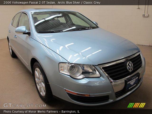 2006 Volkswagen Passat 2.0T Sedan in Arctic Blue Silver