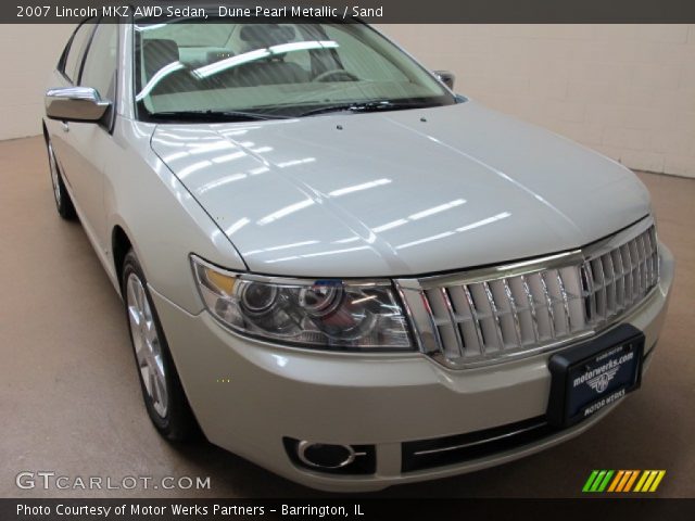 2007 Lincoln MKZ AWD Sedan in Dune Pearl Metallic