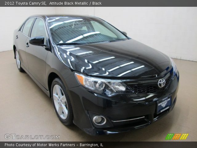 2012 Toyota Camry SE in Attitude Black Metallic